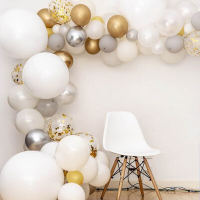 Garland Kitset  Design # 10 - Golden Glitters - 128 pc