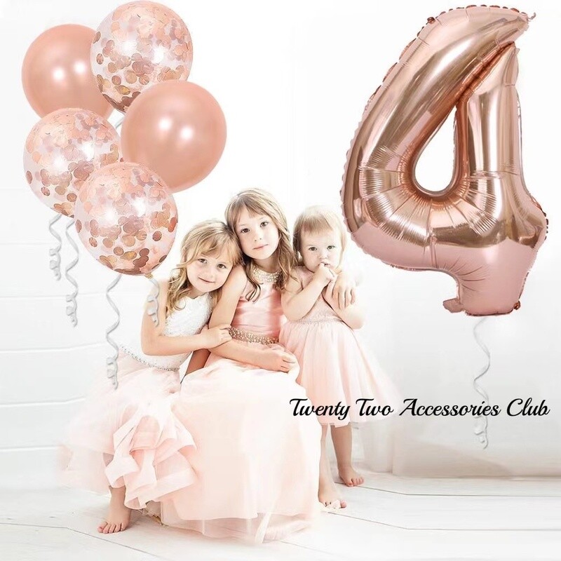 Number Foil Balloons - 40" - Mark Your Celebration - 10 Colours