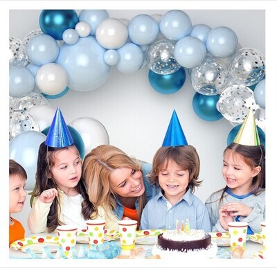 Garland Kitset  Design # 23 - Wonderful World Of Blue - 104 pc