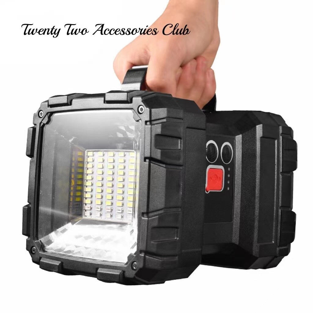 Two Way Torch - Floodlight And Spotlight - Multifunctional - 3 Sizes - Rechargeable