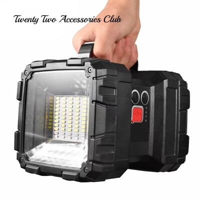 Two Way Torch - Floodlight And Spotlight - Multifunctional - 3 Sizes - Rechargeable