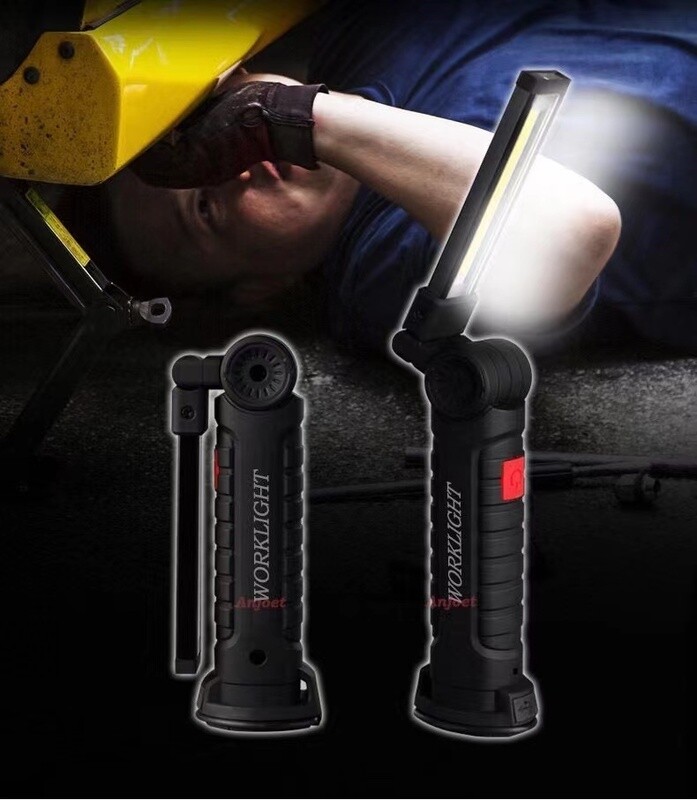 Work Light - Magnetic & Adjustable - Rechargeable - Handheld