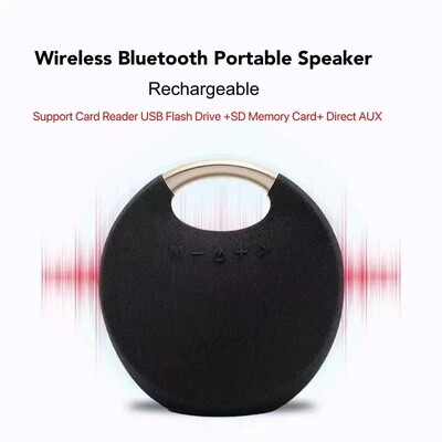 Bluetooth Speaker - Stylish For The Home - Portable When Away - Connectable For 2 Speakers