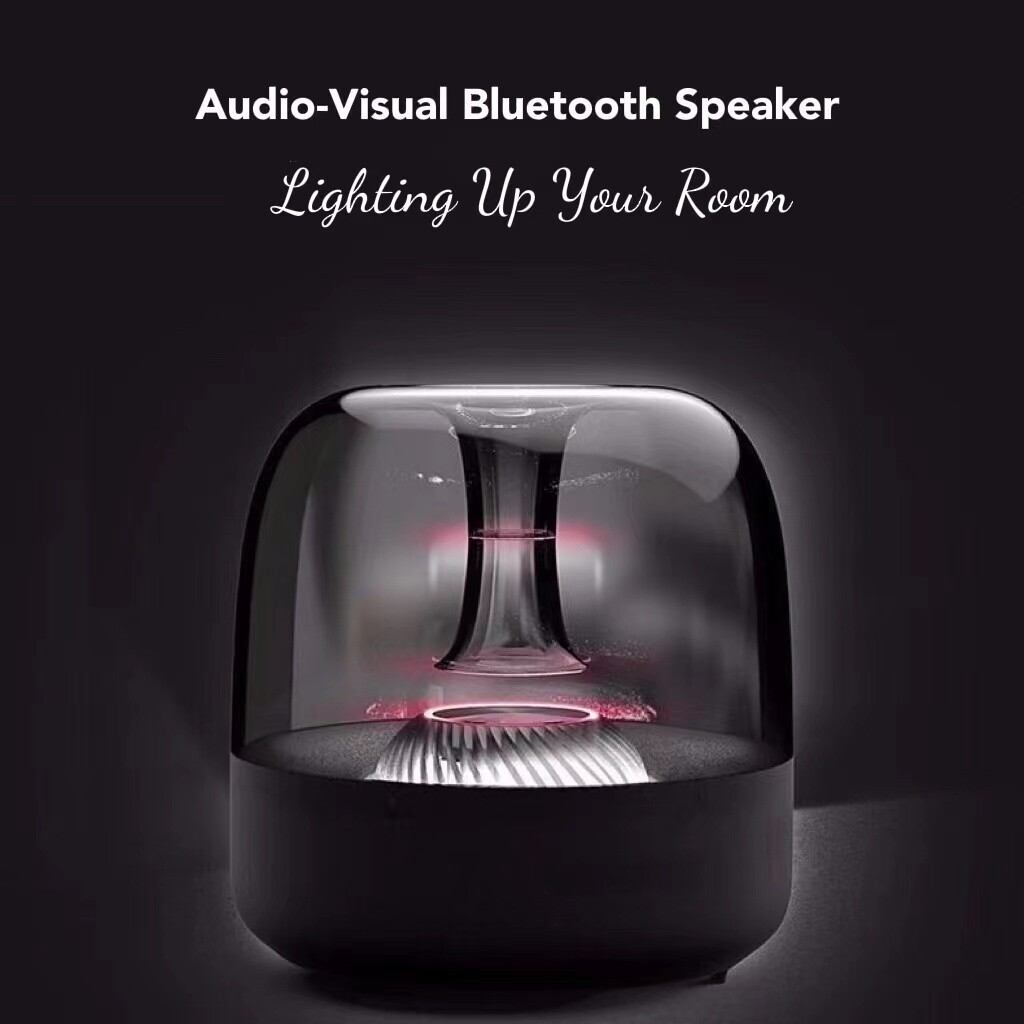 Audio-Visual Bluetooth Speaker Experience - Electric Visual Display - Great Sound