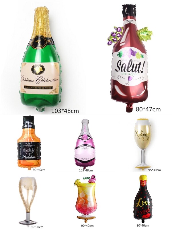 Celebration Drinks - Foil Balloons - Birthday Parties
