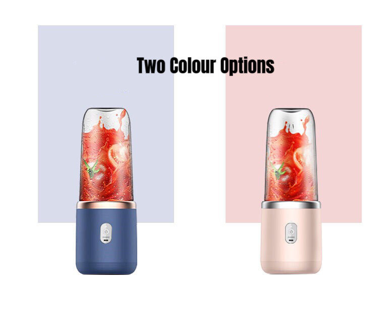 Mini Smoothie Maker - USB Rechargeable - Portable - 40W Motor, Choose Your Colour: Pink