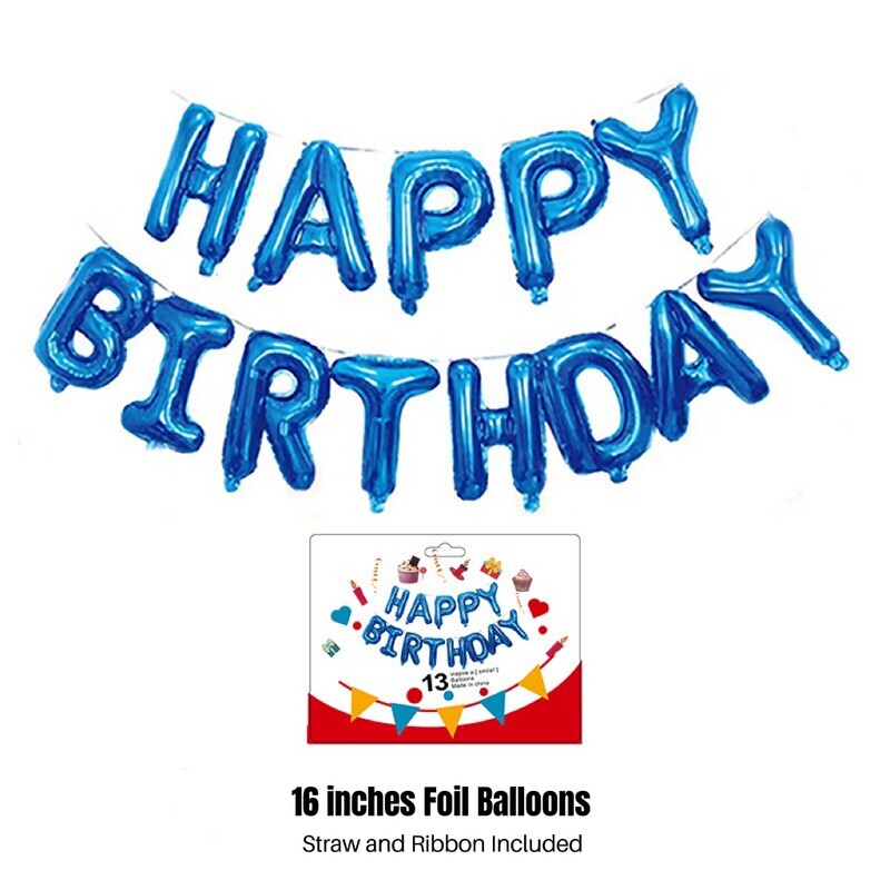 Happy Birthday - Foil Balloons - 16 inch