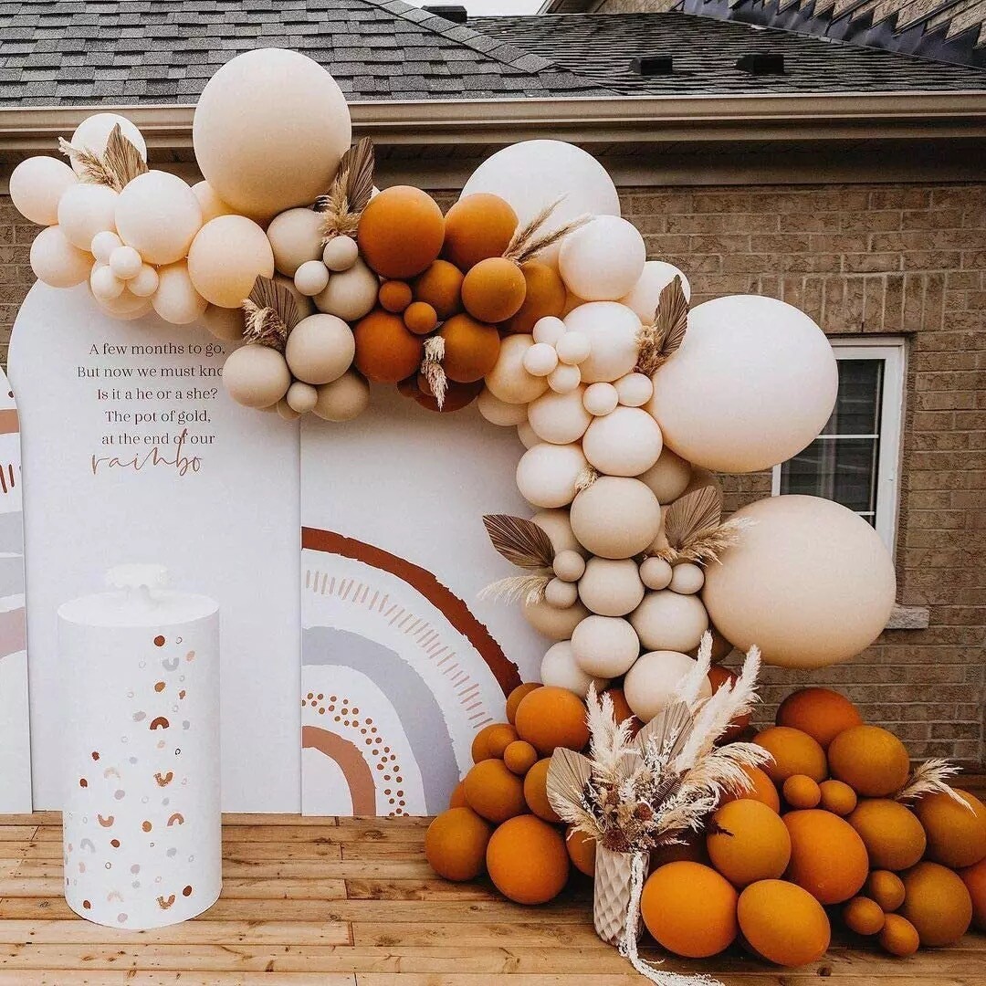Garland Balloon Design #36 - Earthy Tones