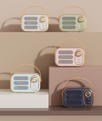 Mini Bluetooth Speakers - Retro Radio Designs - Perfect For Personal Use