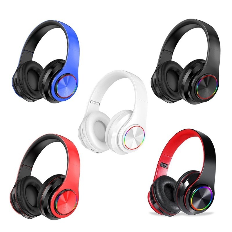 Big As(s) Cool Headphones - Bluetooth Padded Over Ear Style - 5 Colours - B39