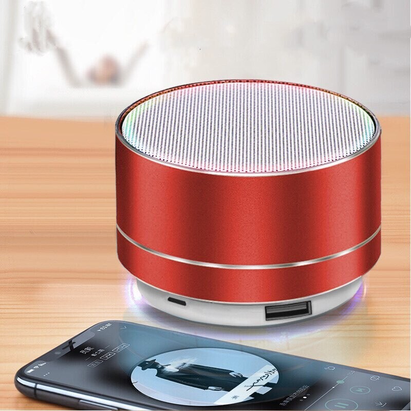 The Tiny Mini Bluetooth Speaker - Disco Style Flashing Lights