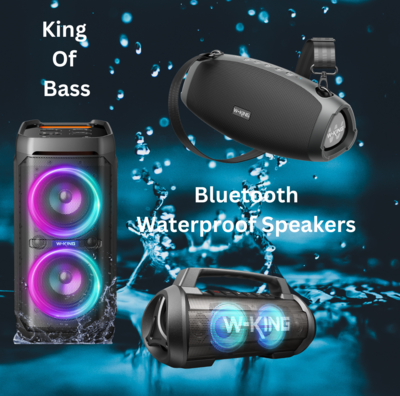 W- King Official Brand - Bluetooth Speakers + Karaoke