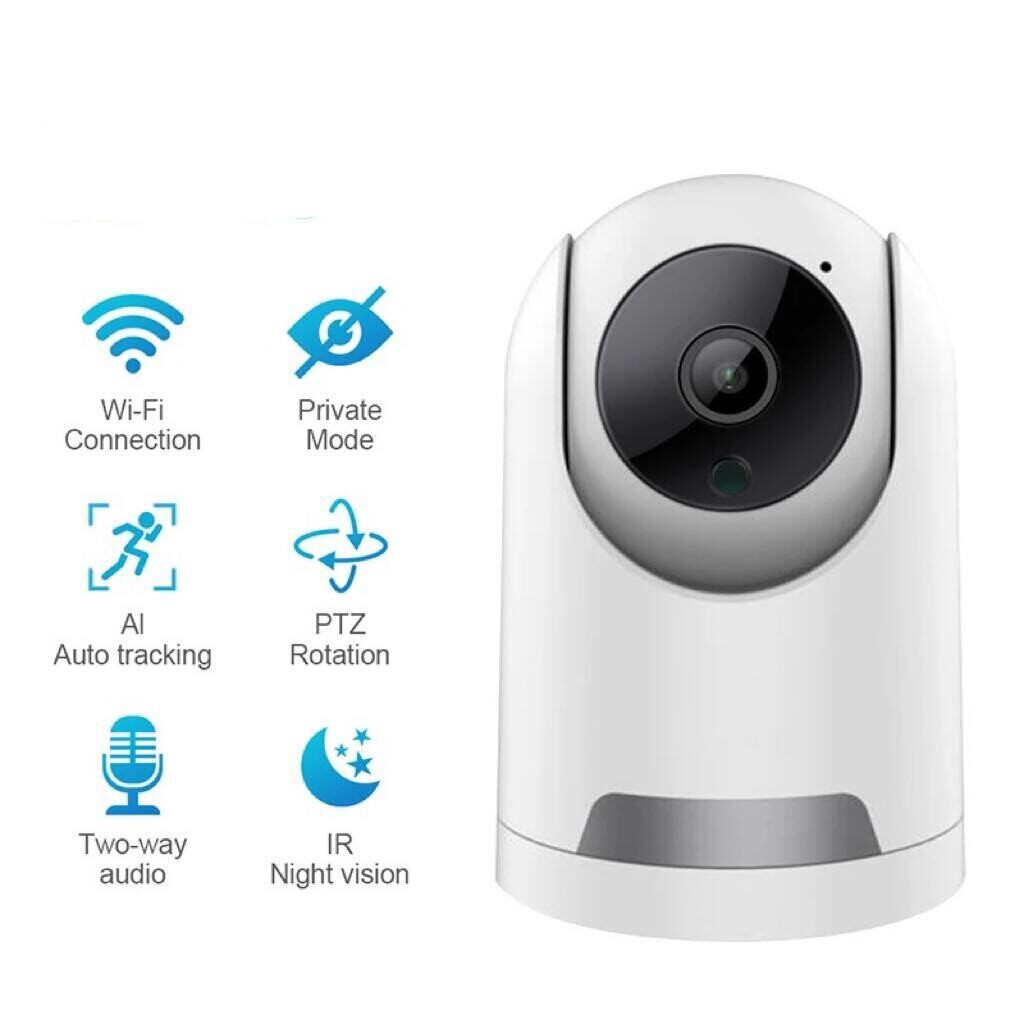Home Security Camera - Indoor Home Surveillance/Monitor - Baby Monitor - With 32GB Data Card