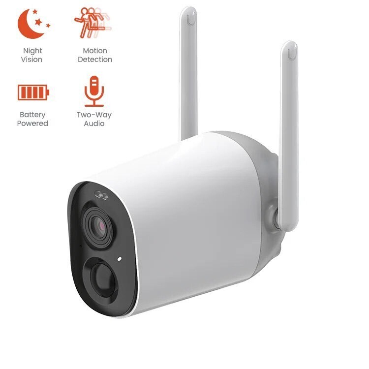 Wifi Security Camera - Long Range - Rechargeable Battery Powered - Vicohome App - CG7