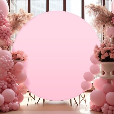 Round Backdrop Cover - Cover For Garland Frames - Party Backdrop