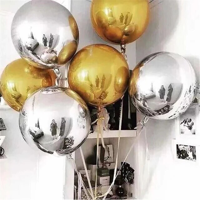 4D Balloons - Large 18&quot; Round Foil Balloons