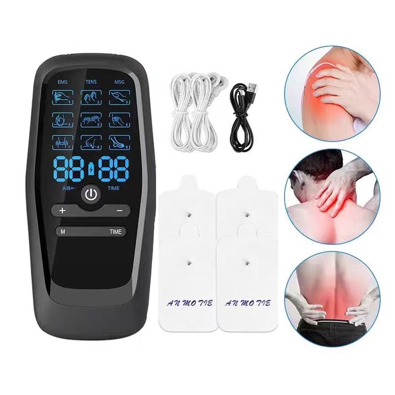 Tens Electronic Massager - Stimulator - Portable - Rechargeable - 9 Modes Tens Electronic Massager - Stimulator - Portable - Rechargeable - 9 Modes