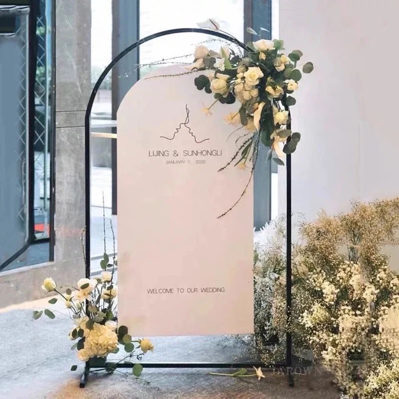 Arched Stand For Placards, Signs, &amp; Decorations - Weddings, Birthday&#39;s, Events -Large Size 2m x 1m