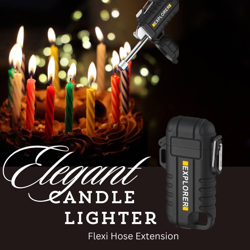 Lighter - Plasma Arc - Rechargeable - No Gas Required