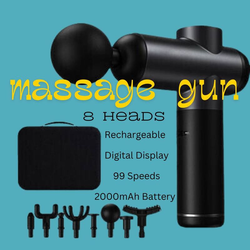 Massage Gun For Deep Massage to Release & Reduce Pain And Tension. Need To Relax? Massage Gun For Deep Massage to Release & Reduce Pain And Tension. Need To Relax?