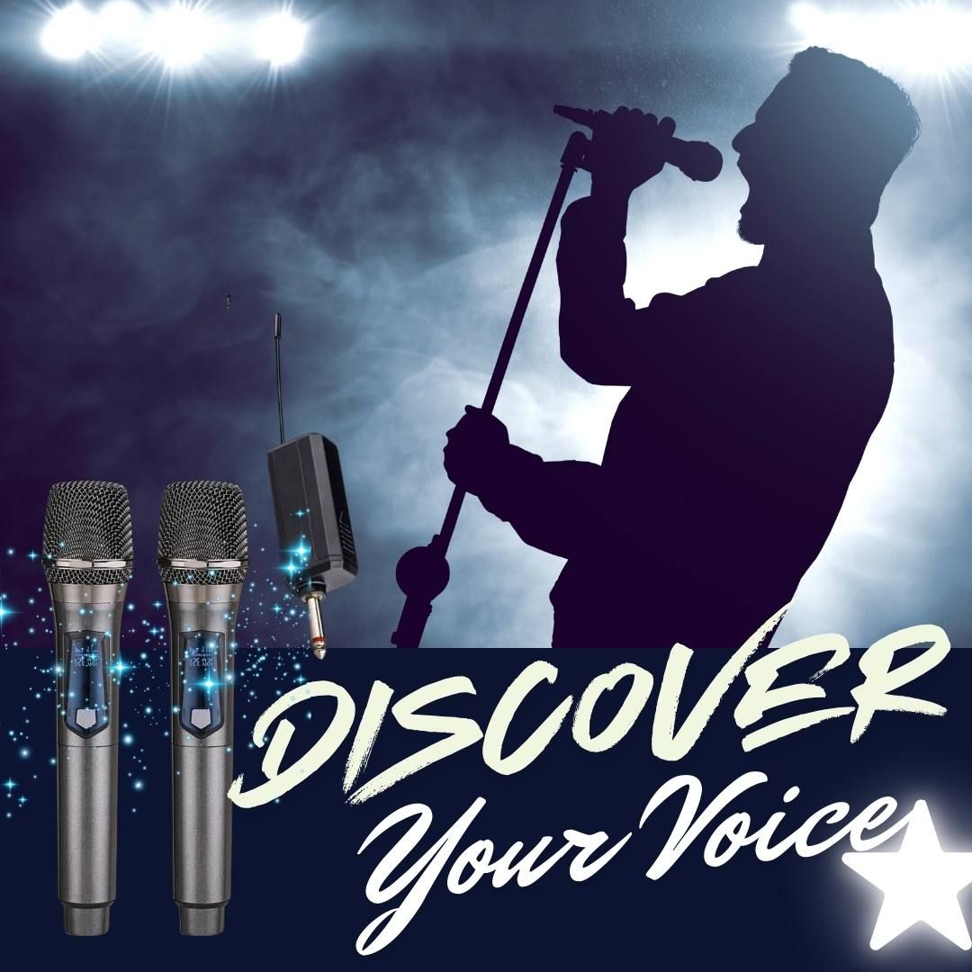 Karaoke Microphone - Wireless Connection - Rechargeable - Single, Twin Or Four Pack Microphones