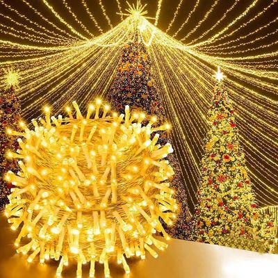 Fairy String Lights - 50m -LED - 8 Different Colours - Decorate Your Home/Garden/Event/Venue