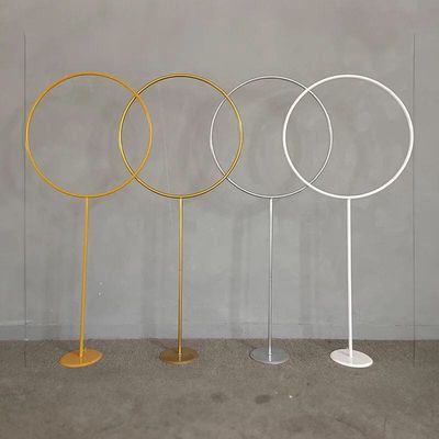 Balloon Hoop Stand - Metal Construction - Strong &amp; Stable -Garland Display Stand