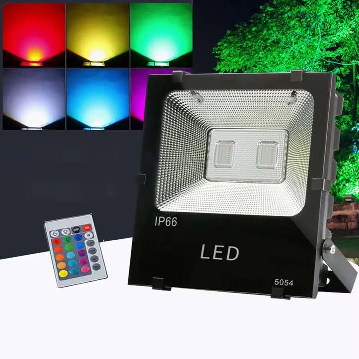 RGB Floodlight - No More Dull Spaces - Light Up Large Areas With Vibrant LED&#39;s - 2 Sizes Available