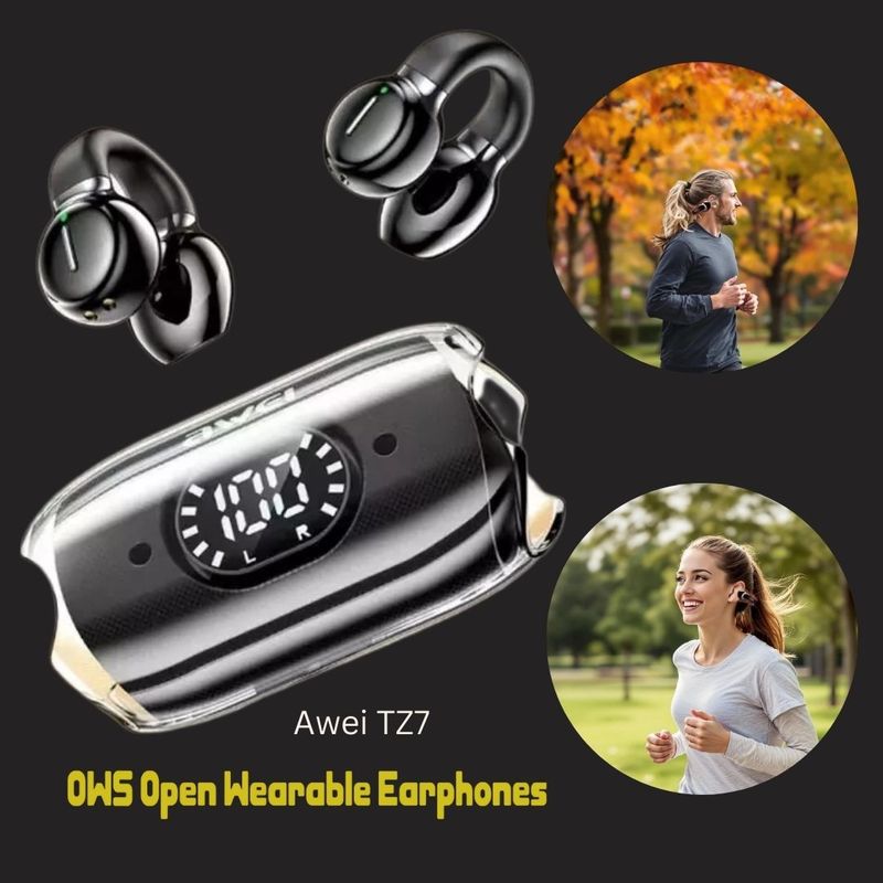 Open Wearable Earphones - Awei TZ7 - Discover The Freedom Of Open Ear Sound