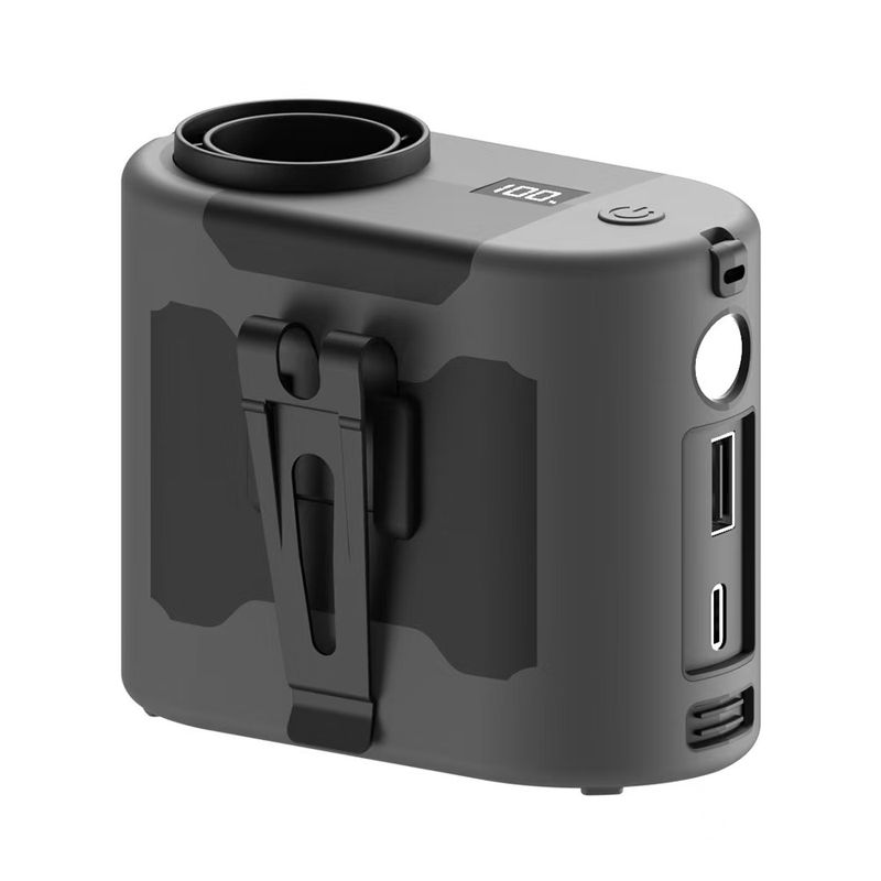 Cooling Fan + Powerbank + LED Light - LED Screen - The Ultimate &#39;Breeze&#39; Buddy