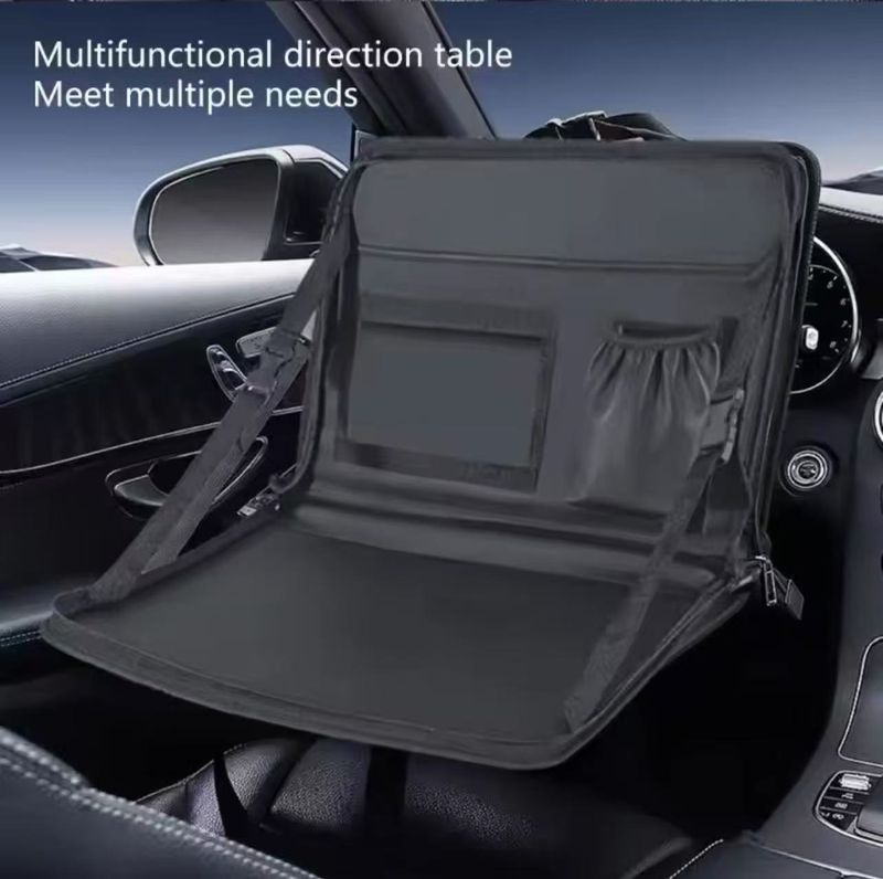 Mobile Office Made Easy: Steering Wheel Or Rear Headrest Laptop Holder/Table Tray