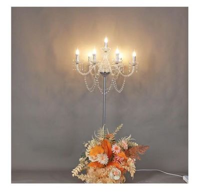 Chandelier Candle Light Stand: Fairytale-Inspired LED Lights For Events, Parties, &amp; Weddings