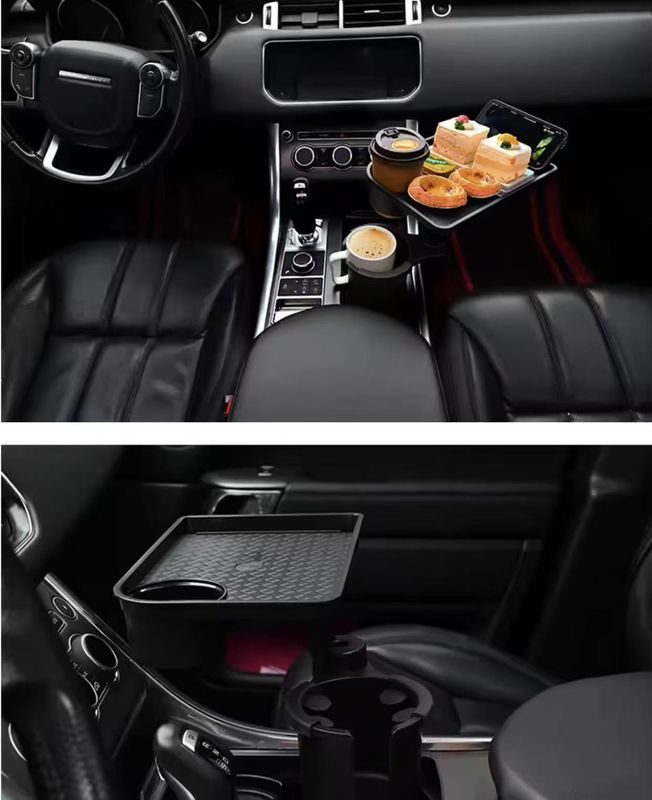 Secure Cup Holder Dinner Tray: The Perfect Road Trip Companion