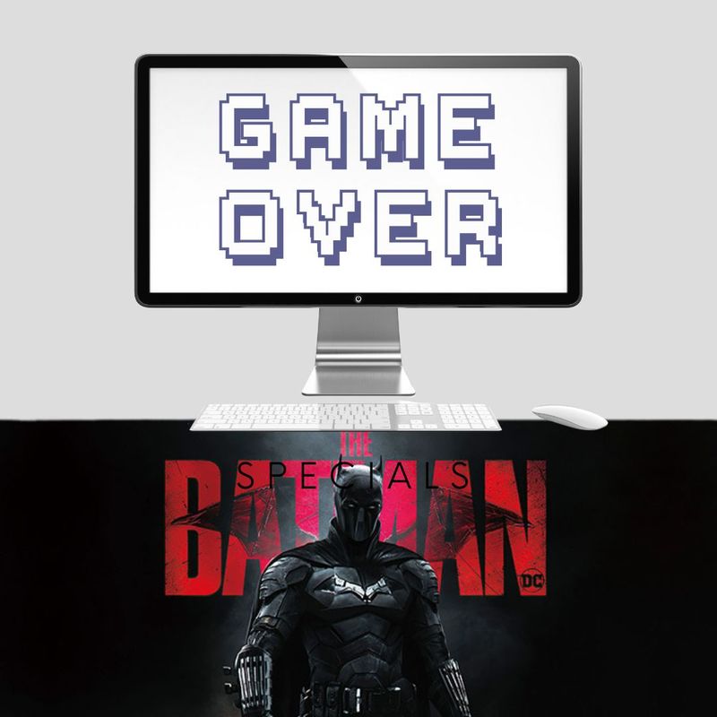 'The Batman' Computer Desktop Anti Slip Mat: Level Up Your Gaming Experience | Unleash Your Superhero