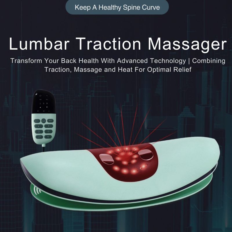 Lumbar Traction Massager: Relieve Lower Back Pain Naturally With Lumbar Traction Technology