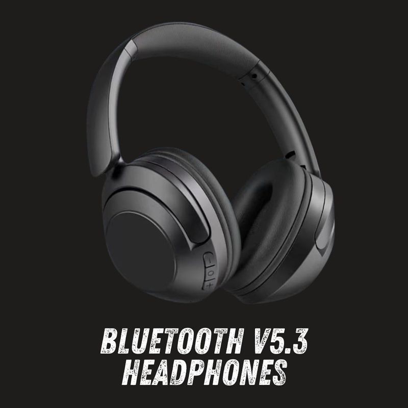 Over-Ear Bluetooth Headphones – Comfortable Fit, Clear Audio, Affordable