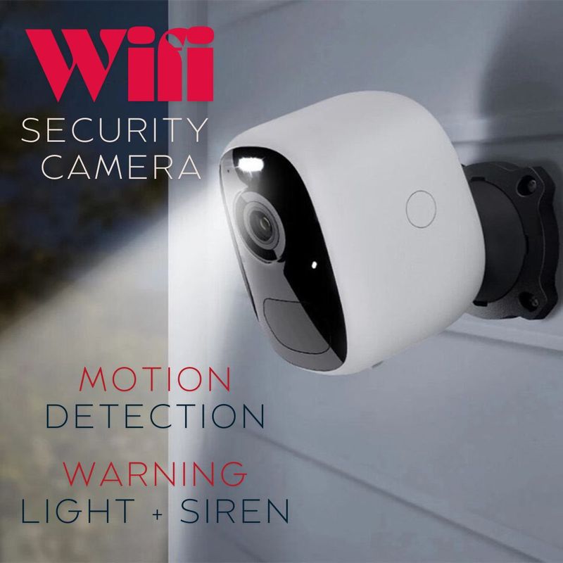 Wifi Security Camera - Battery Powered Easy To Install - App Control From Your Device - Vicohome LS82 Wifi Security Camera - Battery Powered Easy To Install - App Control From Your Device - Vicohome LS82