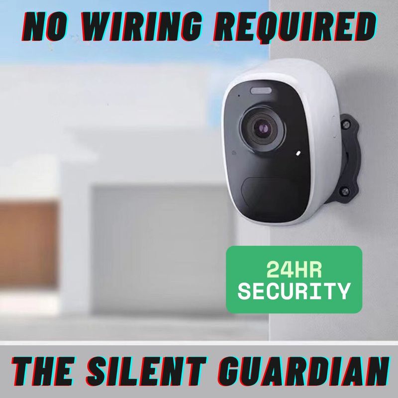 Wifi Security Camera - Battery Powered Easy To Install - App Control From Your Device - Vicohome LS82