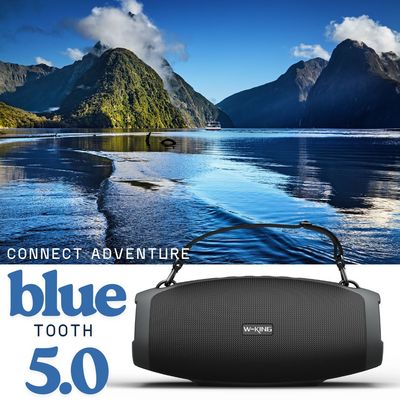 W-King Bluetooth Speaker - 70W Power - IPX6 Waterproof - EQ - Portable 42 Hrs Playback
