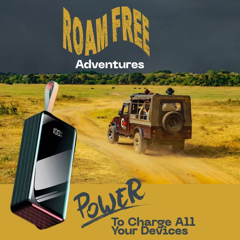 PowerBank Godzilla Max 50K &amp; Godzilla Ultra PowerBank 100K - Beast Mode Charging To Fuel Your Adventures | Roam Free