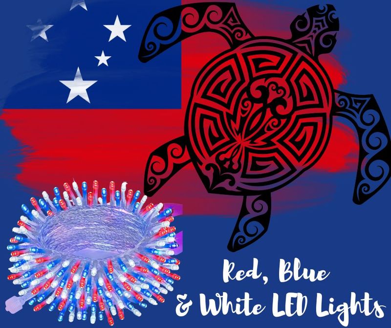 ✨ Pasifika Celebration LED Lights – Represent Your Colours | Red & White Fairy String LED + Red, Blue & White Fairy String LED ✨ Pasifika Celebration LED Lights – Represent Your Colours | Red & White Fairy String LED + Red, Blue & White Fairy String LED