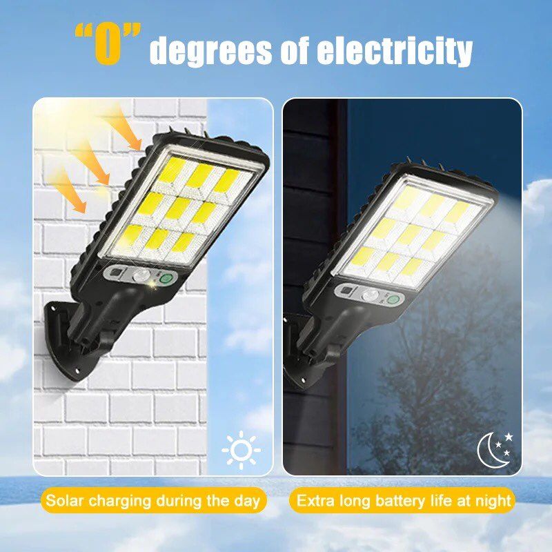 Solar Light - Motion Detection - Home Security - Backdoor Lighting - No Power Required