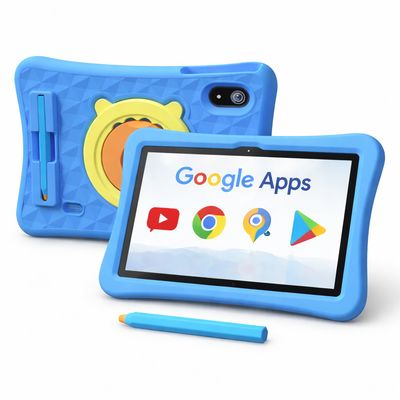 10.1" Android Tablet – WiFi – 64GB – Kids Case + Stylus – Google Enabled