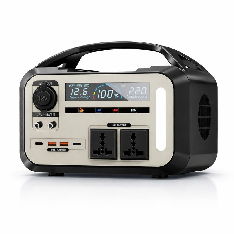 Empower Your Escapes: 600W Portable Power Battery Inverter for Camping, Power Outages, &amp; Off Grid Adventures