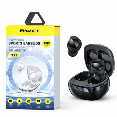 'Gym Buds' - Bluetooth Earbuds - HD Sound - Music + Hands-Free - Awei T78