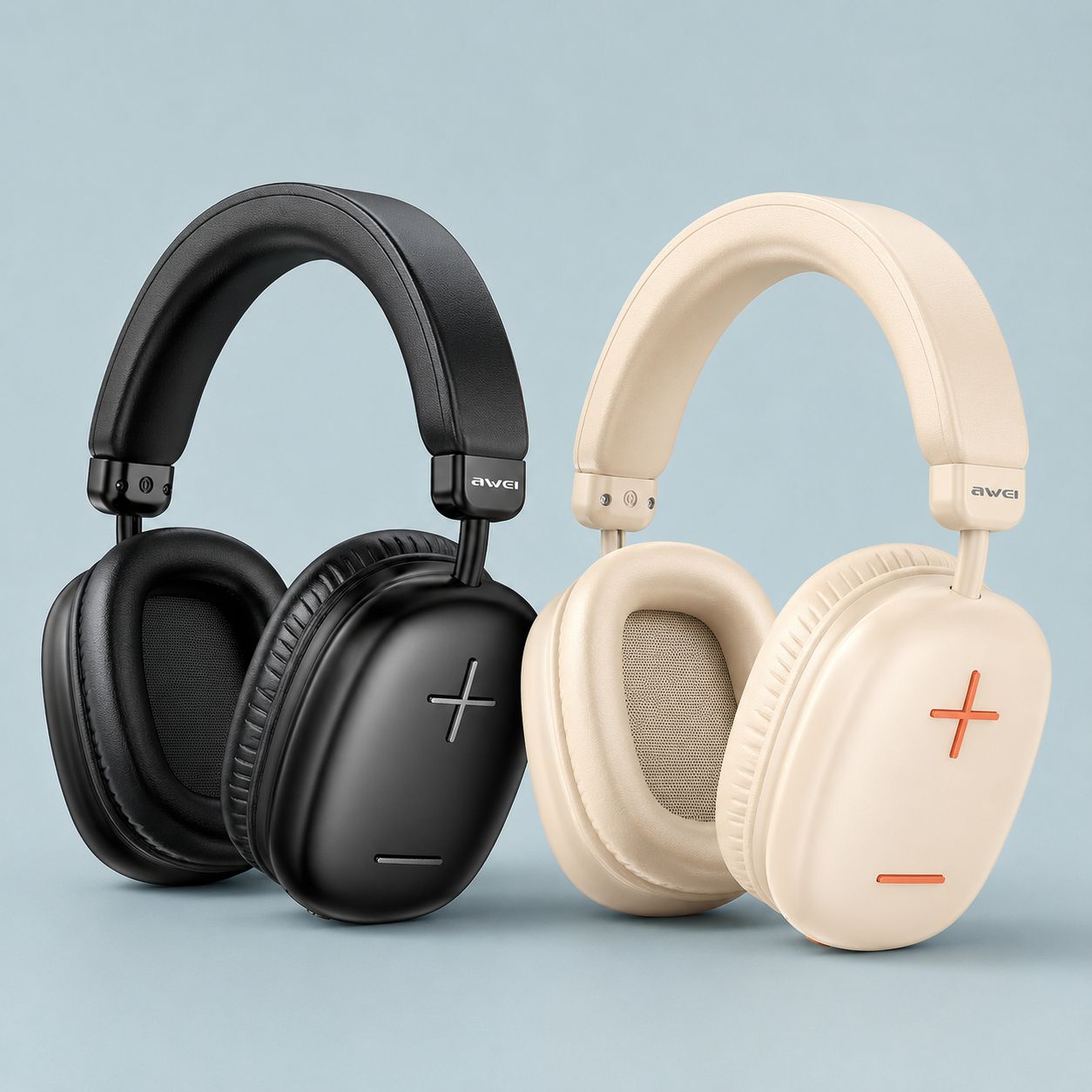 Bluetooth Headphones – 25 Hours Playback - AUX &amp; TF Card - Awei AT6