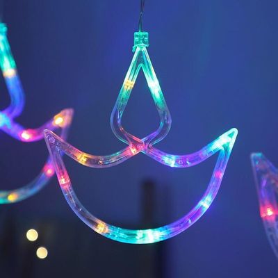 Diwali 'Diya’ 12 Shape String Lights - 8 Modes - USB Power - 2 Colours