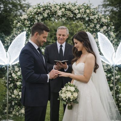 Butterfly LED Light Stands – Event &amp; Indoor Decor