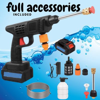 Portable Power Washer - Rechargeable - Handheld - Easy To Use