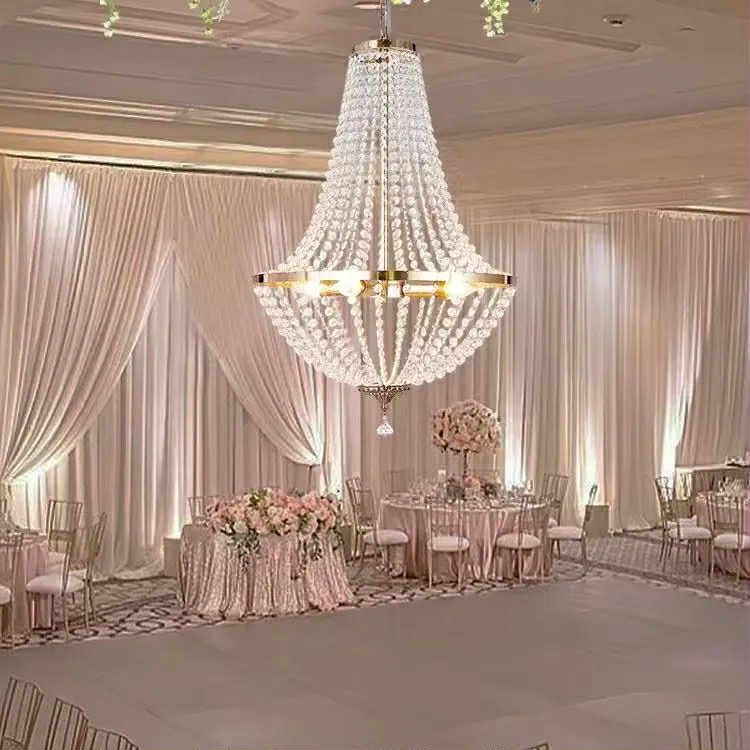 Majestic Queen of Chandeliers - Elevate Your Event To Glamorous - Decorate Your Party - 2 Sizes